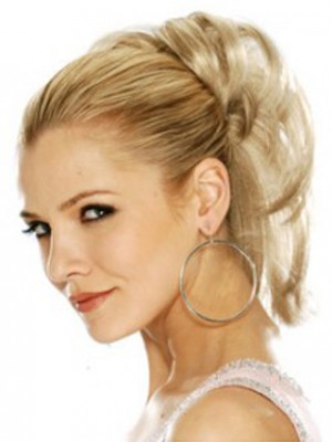 Spring Claw Clip - Drawstring Clip In Hairpiece