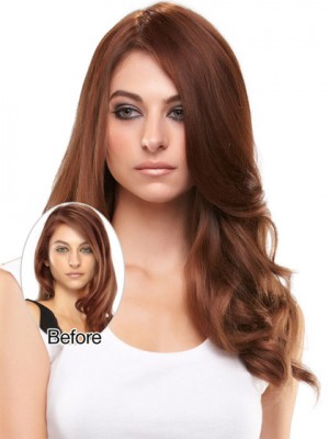 Long Remy Human Hair Hairpieces