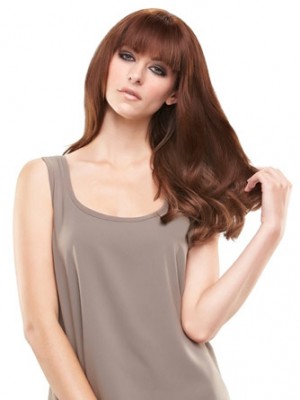 Simple Human Hair Clip-in Fringe
