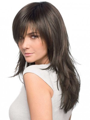 Black Lace Front Remy Human Hair Wig-WWA198