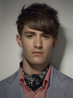 Glamorous Short Straight Synthetic Capless Wig For Man
