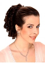 12" Layered Clip-In Remy Hair Ponytail 