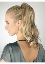 14" Wavy With Claw-Clip Attachment Synthetic Ponytail 