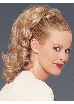 Synthetic Mid-length Ponytail With Clip 