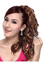 Long High Quality Synthetic Curly Ponytail 