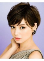 Cute Short Bob Remy Human Hair Wig 