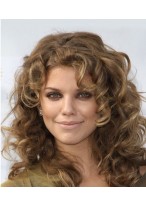 Modern Curly Lace Front Wigs 