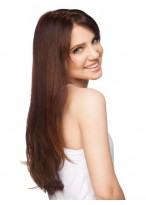 Braw Long Layers Brown Synthetic Wig 