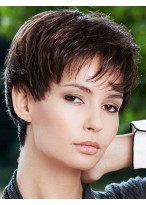 Popular Short Boycuts Capless Wigs 
