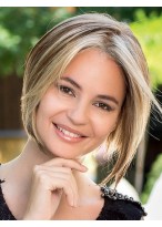 Hairstyles Blonde Bobs Lace Front Wigs 