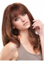 Auburn Lace Front Remy Human Hair Wig-WWA299 