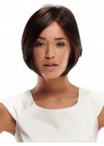 Brown Lace Front Remy Human Hair Wig-WWA344 