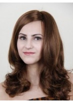 Auburn Lace Front Remy Human Hair Wig-WWA353 