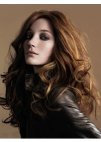 Brown Full Lace Remy Human Hair Wig-WWA536 