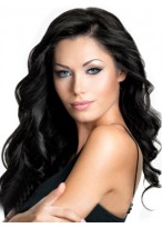 2014 New Arrivals Wavy Human Hair Wig 