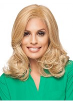 Blonde Lace Front Remy Human Hair Wig-WWA590 