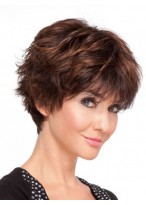 Short Human Hair Full Lace Wig 
