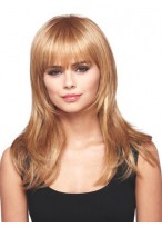 Lace Front With Full Bangs Lovely Long Wig 