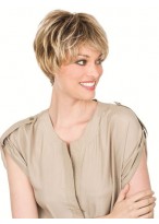 Short Remy Human Hair Mono Lace Wig 
