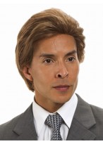 Mono Top Full Lace Human Hair Mens Wig 