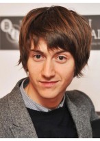 Latest Cool Cute Short Men's Full Lace Wig 