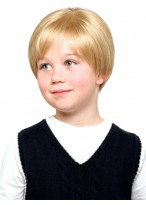 Lace Front Silky Straight Kids Wigs 