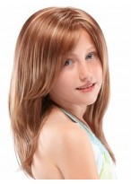 Double-layered Full Lace Girl's Wig 