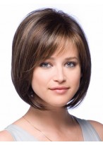 Modern Full Lace Straight Short Bob Wig 