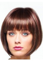 Lace Front Sharp Asymmetrical Angled Bob Wig 