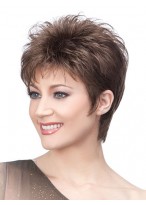 Short Synthetic Choppy Cut Wig 