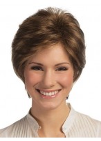 Short Remy Human Hair Front Lace Wigs 