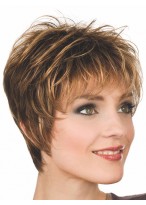 Synthetic Capless Short Wig 