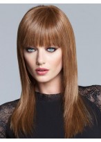 Synthetic Sleek Straight Lace Long Wig 