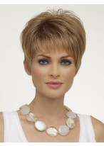 Blonde Capless Synthetic Wig-WWA315