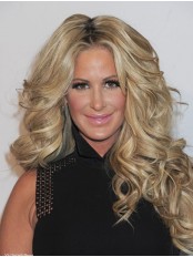 Long Blonde Stylish Kim Zolciak Wigs