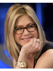 Classic Jennifer Aniston Straight Remy Human Hair Wig