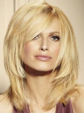 Blonde Lace Front Remy Human Hair Wig-WWA386
