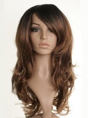 24" Fearne Cotton Wavy Synthetic Dip-Dye Wig