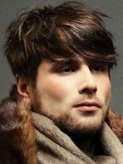 New Style Short Full Lace Mens Wig
