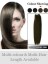 60" Wide Remy Human Hair Straight Full Head Extensions