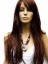20" Natural Straight Remy Human Hair Lace Front Wig
