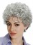 Classic Sstyle With Soft Waves Grey Wig