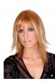 Red Capless Remy Human Hair Wig-WWA053