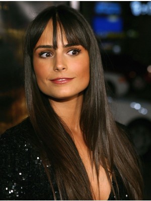 Long Straight Human Hair Celebrity Wigs