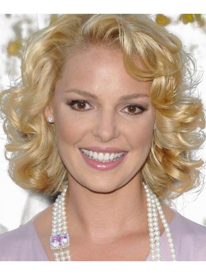 Beautiful Bob Curly Remy Human Hair Wig