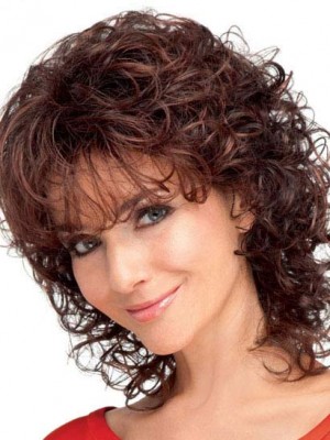 Auburn Capless Synthetic Wig-WWA294
