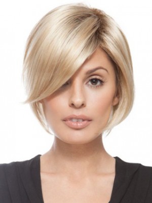 Bob Cut Style Human Hair Capless Wig