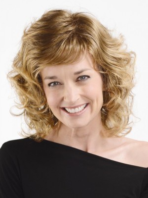 Blonde Capless Remy Human Hair Wig-WWA653