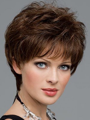Short Wavy Lace Front Synthetic Wig