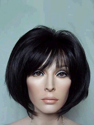 Classic Short Bob Synthetic Capless Wig For Woman
